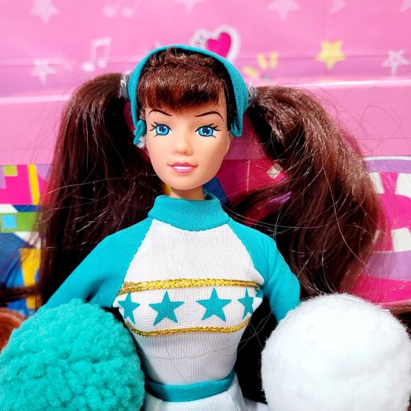 VTG 1997 Kid Kore Kelsey Varsity Cheerleader Dolls Katie Jodi Lot Barbie Clone - Picture 4 of 6